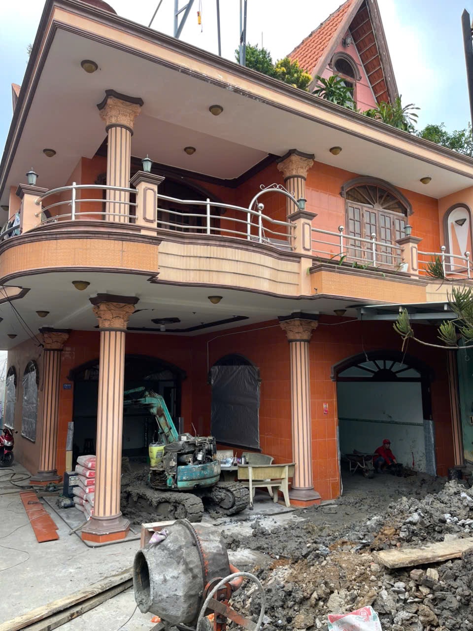 Nâng nhà lên cao ở Tân Vạn - Đồng Nai