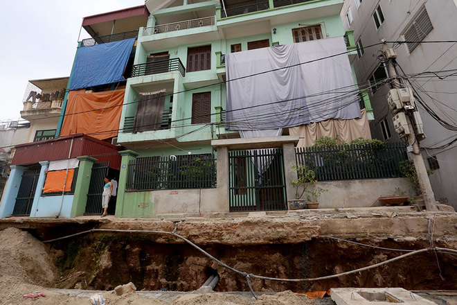 Di dời nhà liền kề ở Bình Chánh