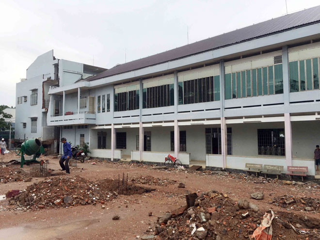 Di dời nhà về sau 30m ở Tiền Giang