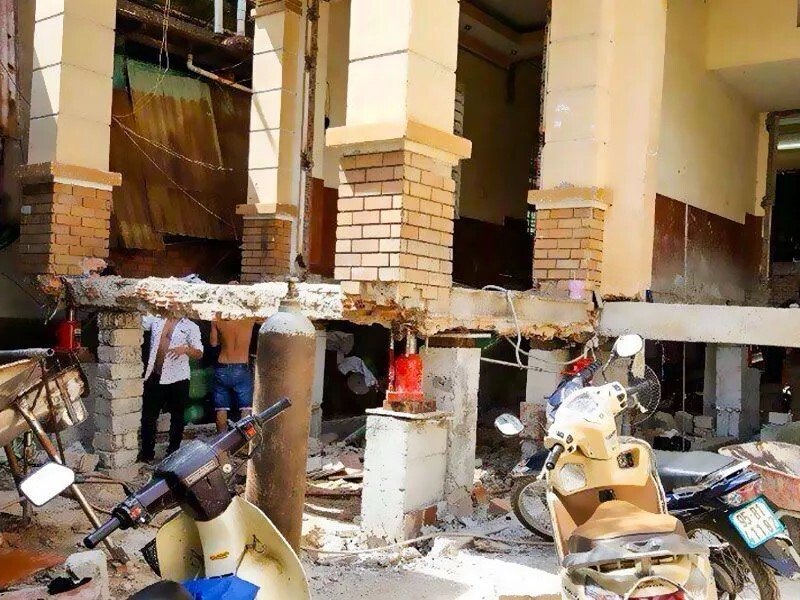 Xử Lý nhà lên cao - chỉnh ngay nhà ở Bến Tre